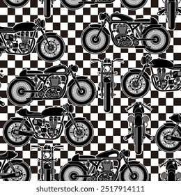 Um modelo constituído por um motociclo simples,