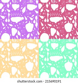 Pattern for the cookbook. Design for cooking page. design cookbook page. background cookbook.