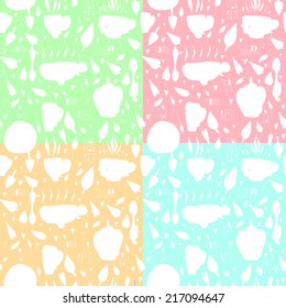 Pattern for the cookbook. Design for cooking page. design cookbook page. background cookbook.