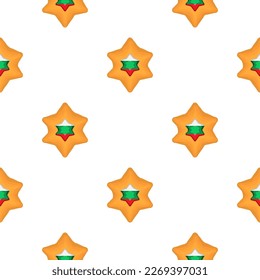 Pattern cookie with flag country Bulgaria in tasty biscuit, pattern cookie consist of flag country Bulgaria on natural biscuit, fresh biscuit cookie with flag country Bulgaria it pattern sweet food