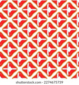 Pattern cookie with flag country Denmark in tasty biscuit, pattern cookie consist of flag country Denmark on natural biscuit, fresh biscuit cookie with flag country Denmark it new pattern sweet food
