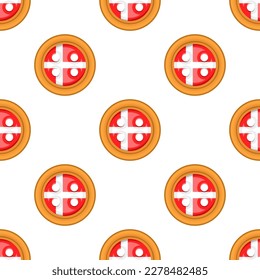 Pattern cookie with flag country Denmark in tasty biscuit, pattern cookie consist of flag country Denmark on natural biscuit, fresh biscuit cookie with flag country Denmark it new pattern sweet food