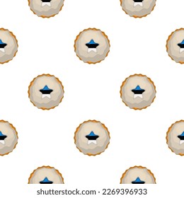 Galleta de patrón con el país de la bandera Estonia en una galleta sabrosa, galleta patrón consisten en el país de la bandera Estonia en galleta natural, galleta fresca de galleta con el país de la bandera Estonia nuevo patrón comida dulce