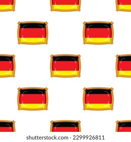 Pattern cookie with flag country Germany in tasty biscuit, pattern cookie consist of flag country Germany on natural biscuit, fresh biscuit cookie with flag country Germany creative pattern sweet food