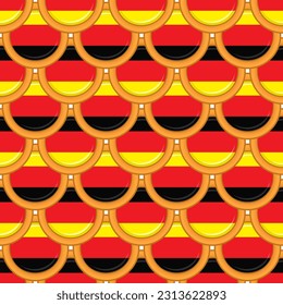 Pattern cookie with flag country Germany in tasty biscuit, pattern cookie consist of flag country Germany on natural biscuit, fresh biscuit cookie with flag country Germany creative pattern sweet food