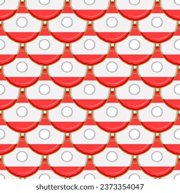 Pattern Cookie mit Flaggenland Lettland in leckeren Keks, Muster Cookie bestehen aus Flaggenland Lettland auf natürlichen Keksen, frische Kekse mit Flaggenland Lettland kreative Muster süße Lebensmittel