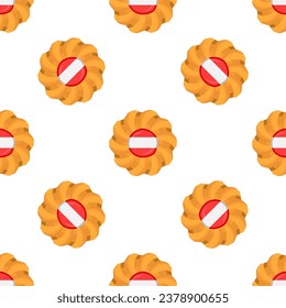 Pattern cookie with flag country Latvia in tasty biscuit, pattern cookie consist of flag country Latvia on natural biscuit, fresh biscuit cookie with flag country Latvia creative pattern sweet food