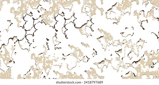 pattern cow leather natural print animal skin spots on a white background. Mammals Fur texture. Design elements leather. Camouflage predator. Vector illustration
