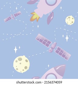 Pattern for creating background with space texture