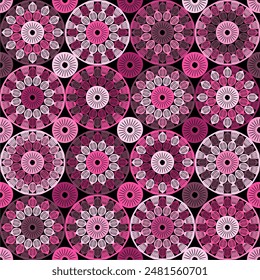 Muster mit Häkelgranny quadratischen Bildschirmhintergrund handgemachte dekorative Kunst Design-Druck 