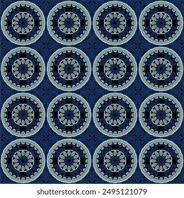 Pattern with crochet granny square wallpaper handmade decorative art design print 