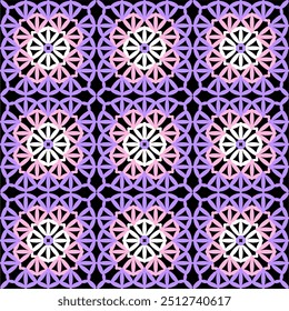Padrão com crochê vovó quadrado papel de parede artesanal arte decorativa impressão 