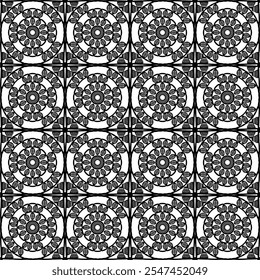 Pattern with crochet granny square wallpaper handmade decorative art design print craft handiwork 	