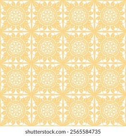  Pattern with crochet granny square wallpaper handmade decorative art design print