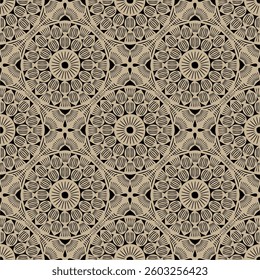 Pattern with crochet granny square wallpaper handmade decorative art design print