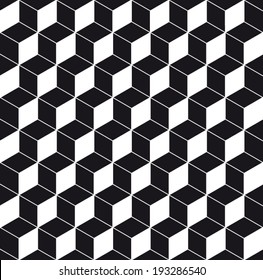 Pattern cube background 