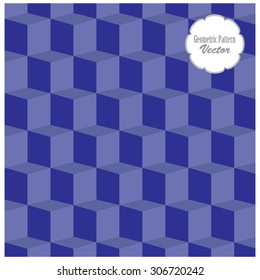 Pattern cube background
