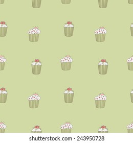 pattern cupcake/