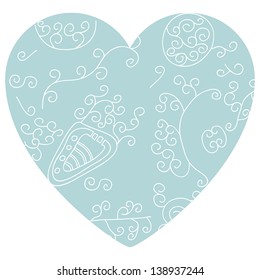  pattern with curly elements