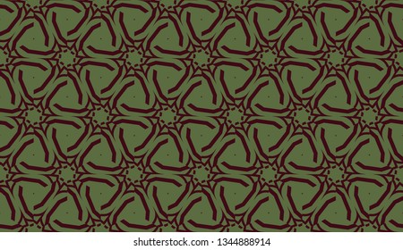 Pattern with curved line. Triangles style. Vector illustration. For you home interior wallpaper, fashion print
