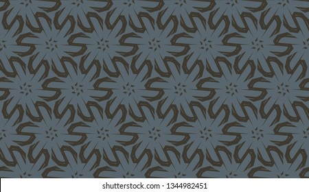 Pattern with curved line. Triangles style. Vector illustration. For you home interior wallpaper, fashion print
