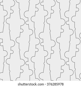The pattern of curved lines, circle, seamless vector background.