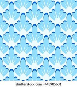  pattern Curved surface geometry wave background