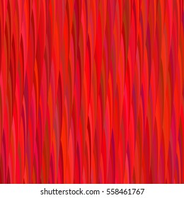 the pattern of the curves stripes in red shades