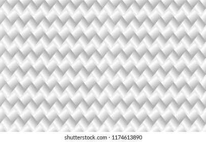 pattern of cylinders with a gradient