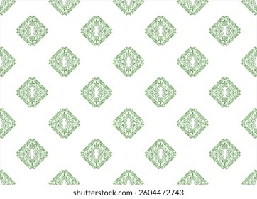 Pattern Damask vine square geometric wallpaper, pipe, seamless carpet