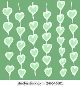 Pattern to the day of St. Valentine