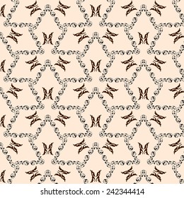 Pattern decorate flower