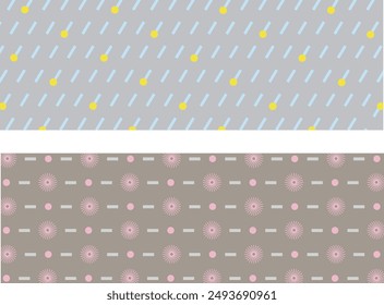 pattern decoration cute art abstract backdrop vector