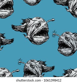 Pattern of the of deep-sea fishes