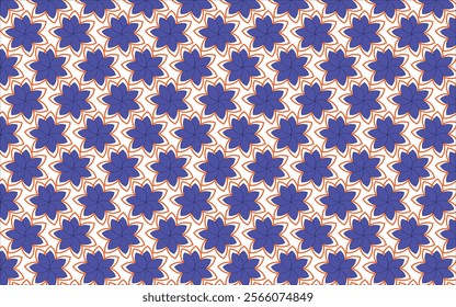 Pattern Desig withYellow and Blue Colour