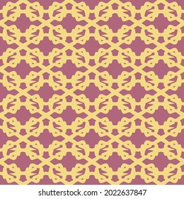 pattern design with abstract ornamnet motif 