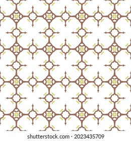 pattern design with abstract ornamnet motif