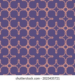 pattern design with abstract ornamnet motif