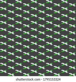 pattern design with army motif