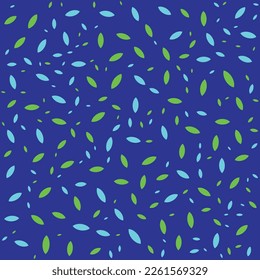 pattern design with blue background