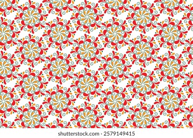 Pattern design can be used background of wall art