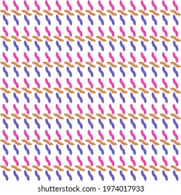 pattern design in decoration ornament concept with artistic geometric motif