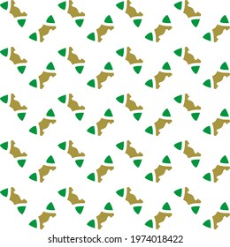 pattern design in decoration ornament concept with artistic geometric motif