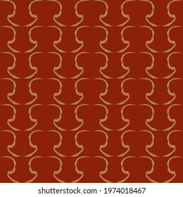 pattern design in decoration ornament concept with artistic geometric motif