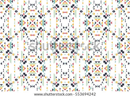 pattern design - ethnic style abstract background