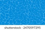 Pattern design featuring a top-down view of water ripples, with textured details. The shimmering effect of sunlight reflecting on surfaces, reminiscent of swimming pools, oceans, and seas.