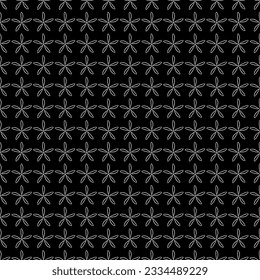 Pattern design with floral motif