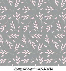 Pattern design with floral style