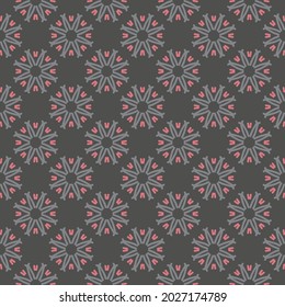 pattern design in flower motif. nature concept