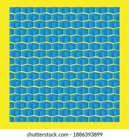 Pattern design with gradient array vector. Easy to edit and commercial use.